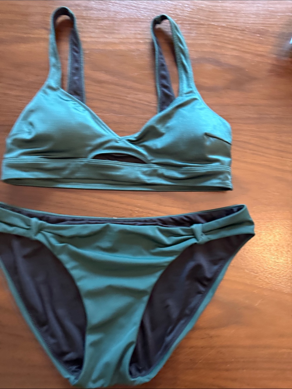 Victoria’s Secret bikini, large bottoms and medium top